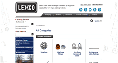 Desktop Screenshot of catalog.lexcocable.com